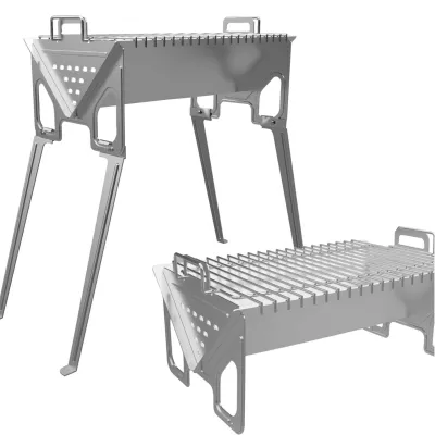 Fogareiro Inox com Pernas