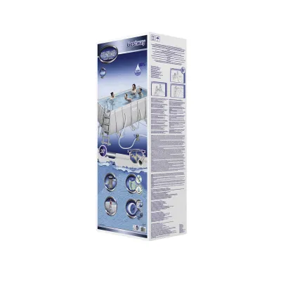 Piscina Power Steel 412X201X122CM + Bomba Filtrar Piscina Power Steel 412X201X122CM + Bomba Filtrar