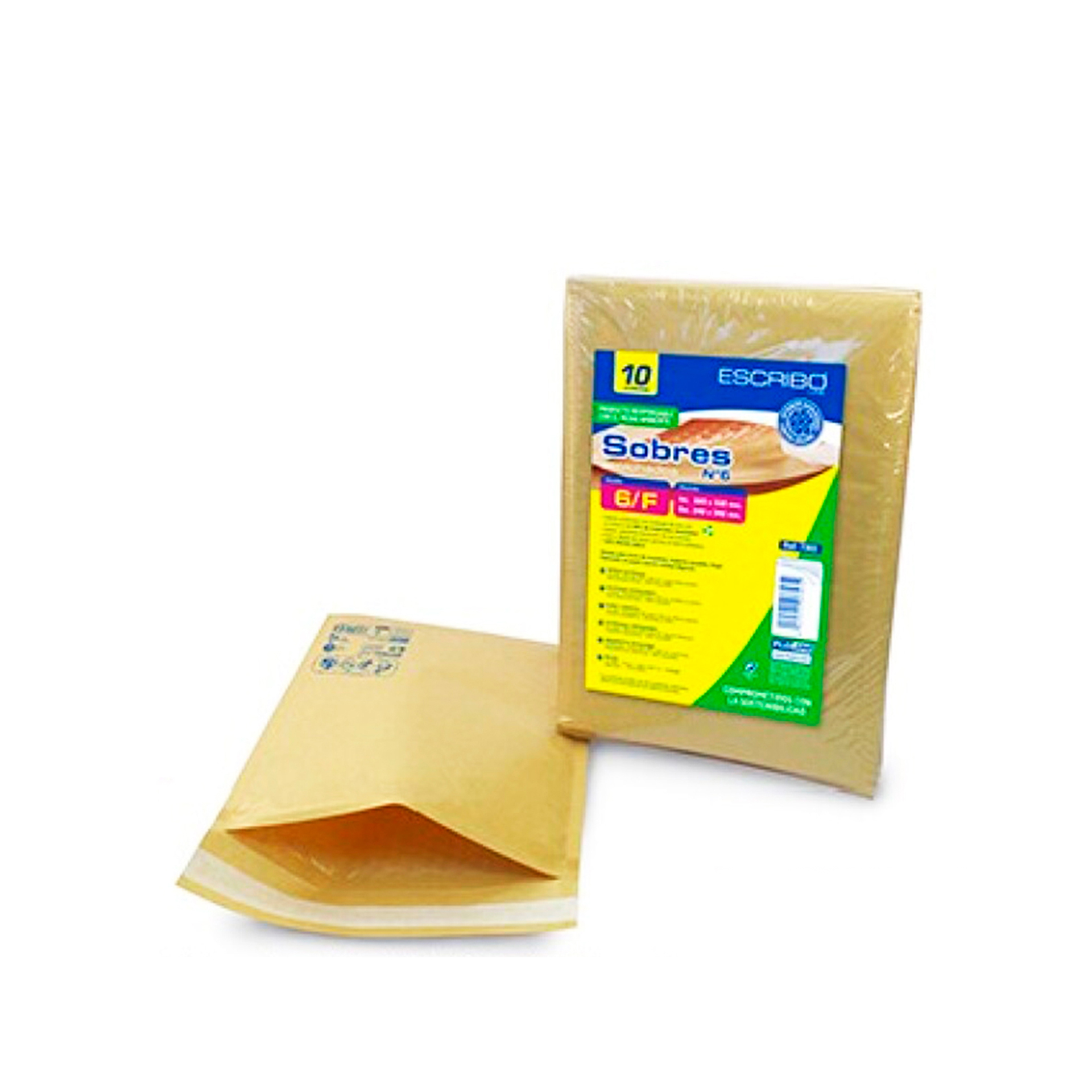 FLOJIM ENVELOPE ALMOFADADO 220X330MM PACK 10