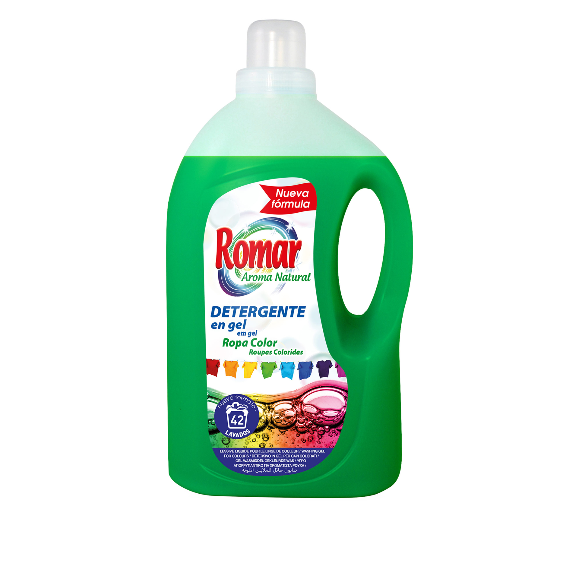 ROMAR DETERGENTE LÍQUIDO AROMA NATURAL 3L