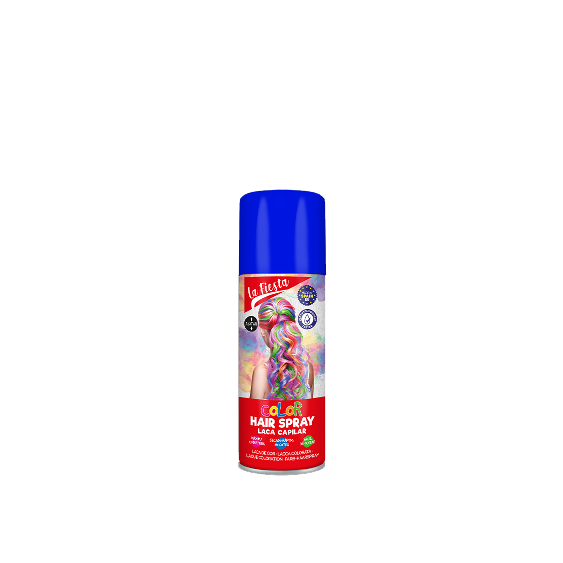 Laca Cabelo Cor Azul 125ml