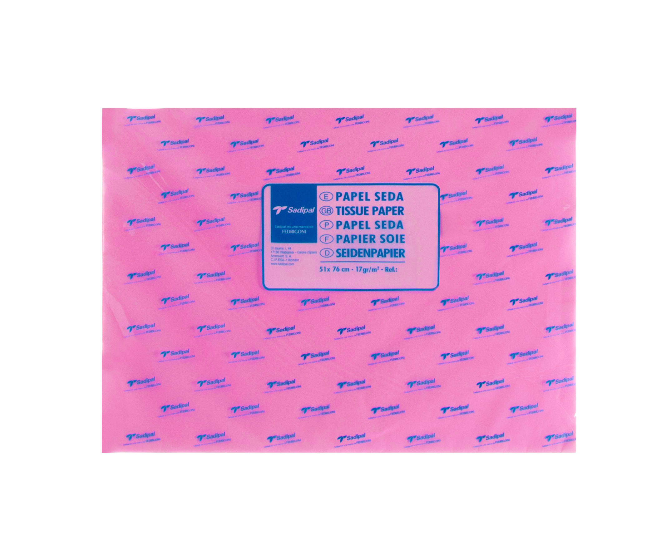 SADIPAL PAPEL SEDA 51X76CM PACK 25