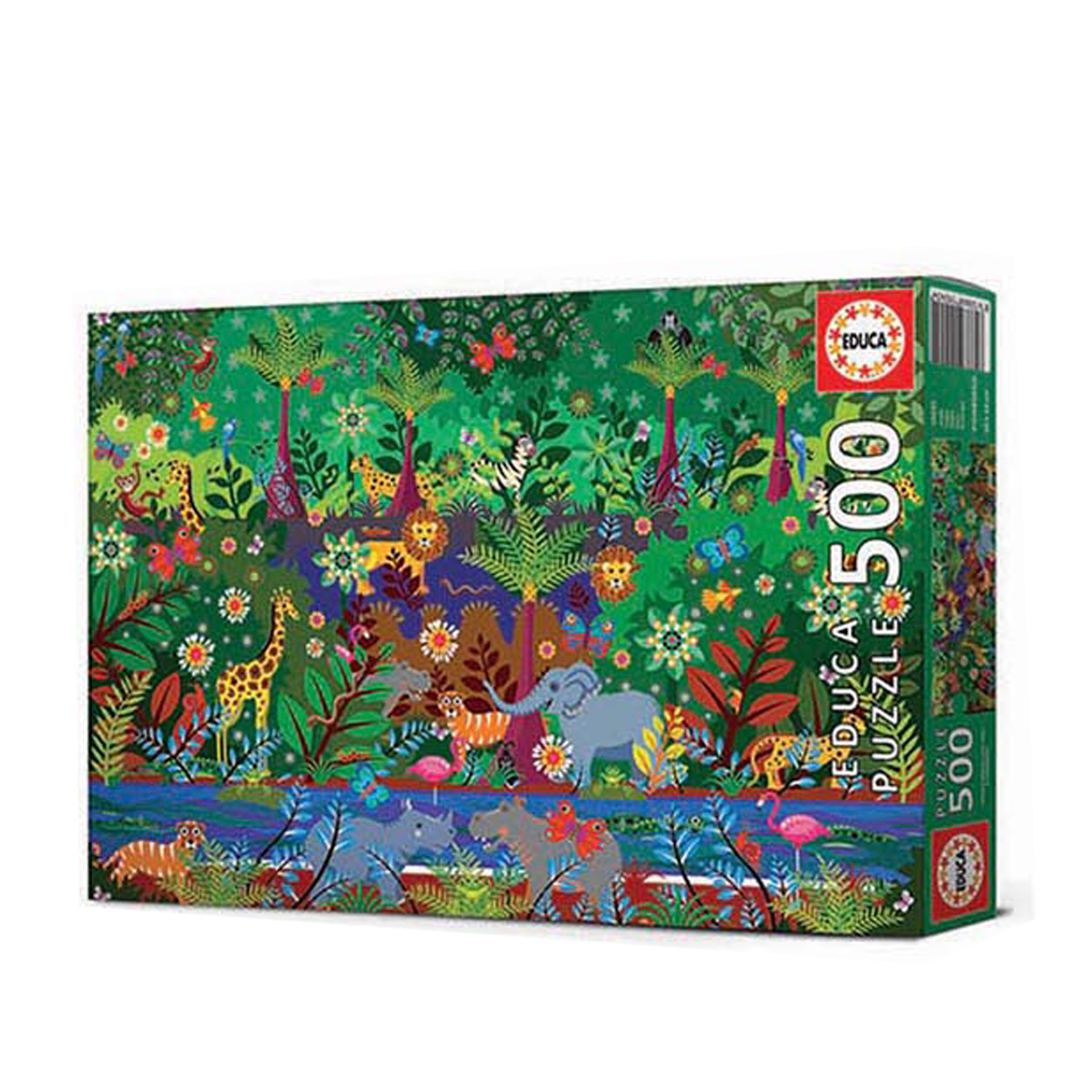 Puzzle Educa 500 Peças Selva