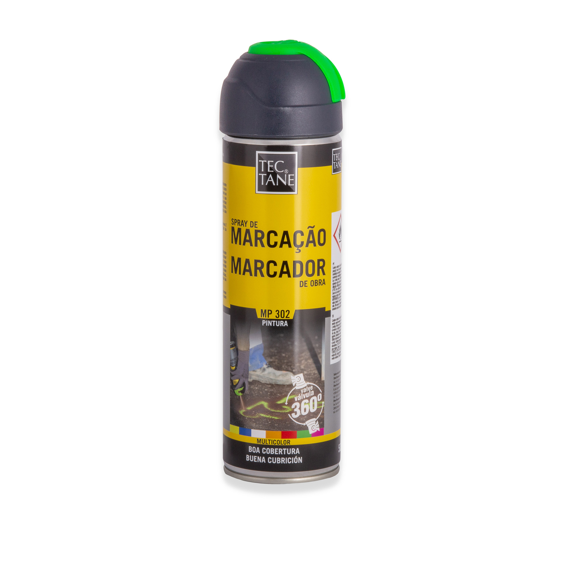 TECTANE SPRAY MARCAÇÃO VERDE 500ML