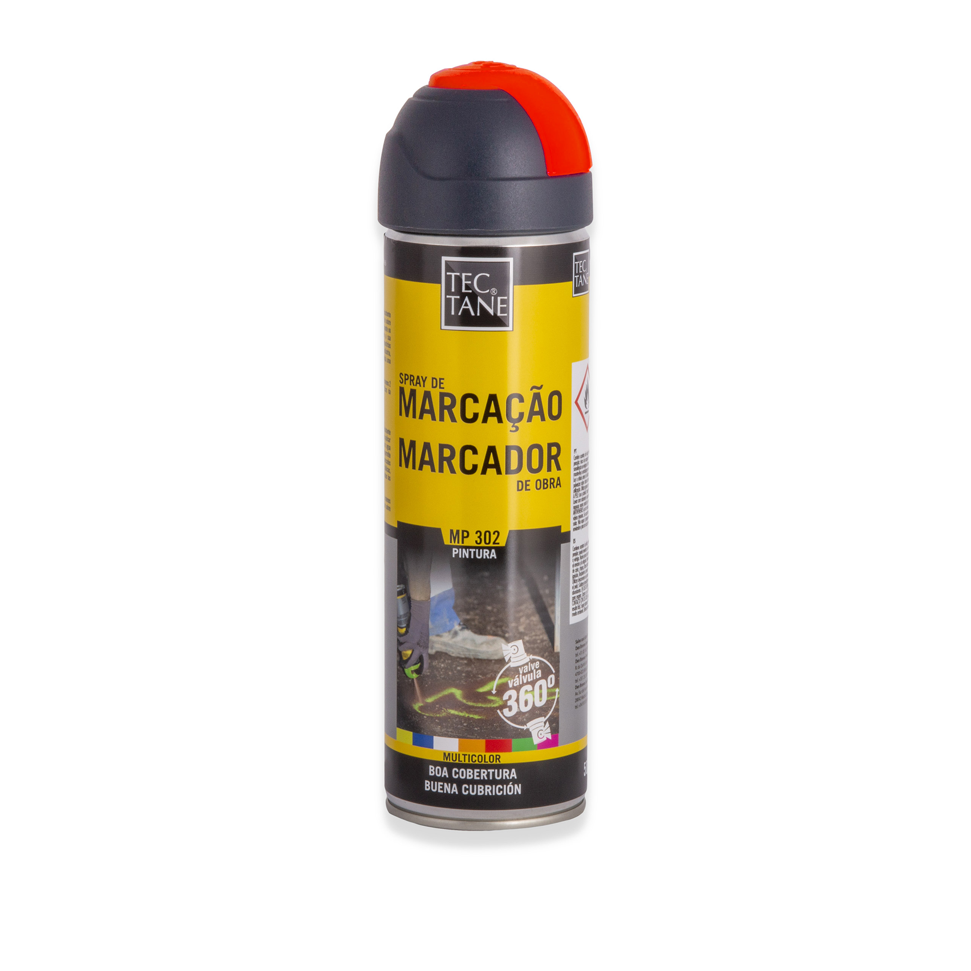 TECTANE SPRAY MARCAÇÃO VERMELHO 500ML