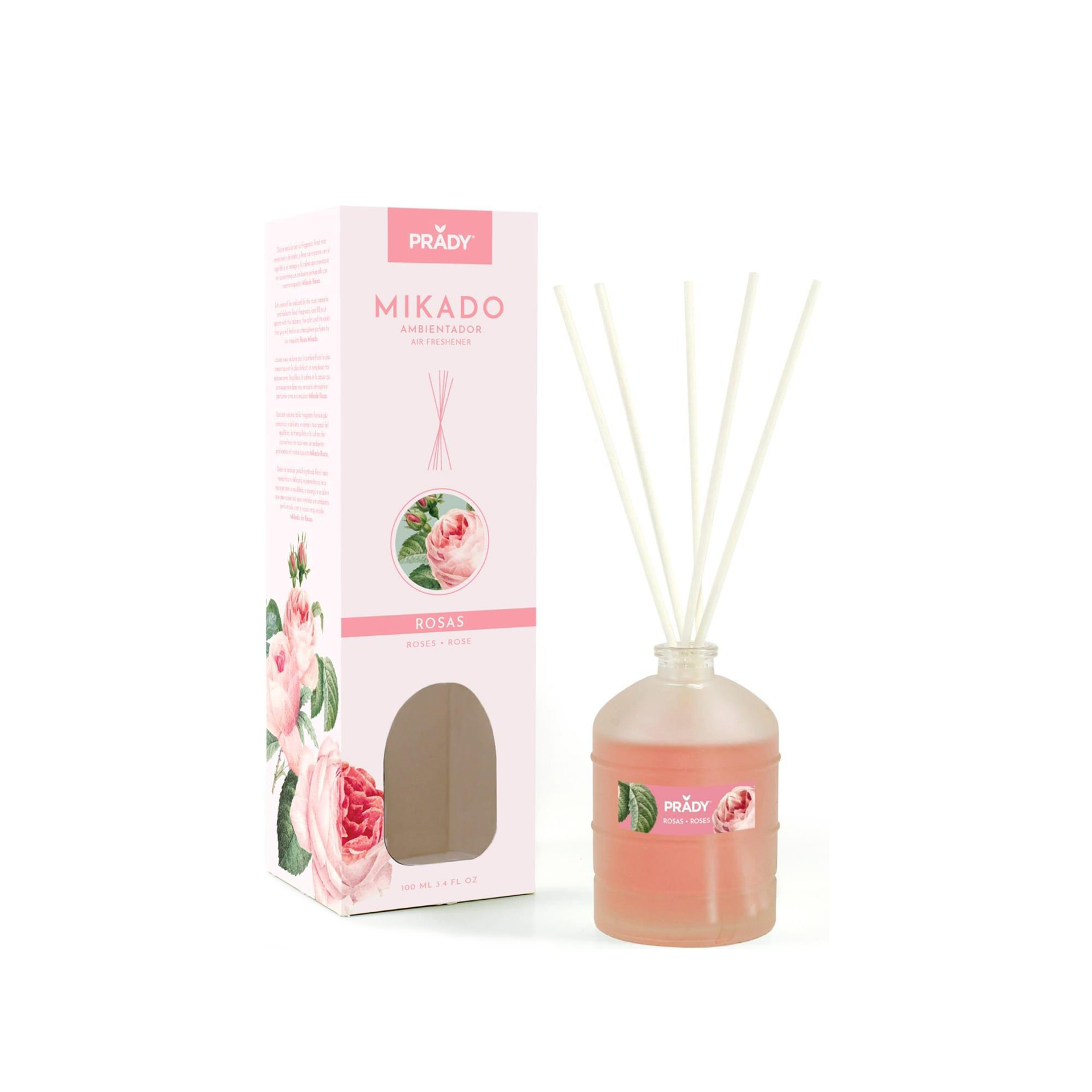 PRADY MIKADO AMBIENTADOR ROSAS 100ML