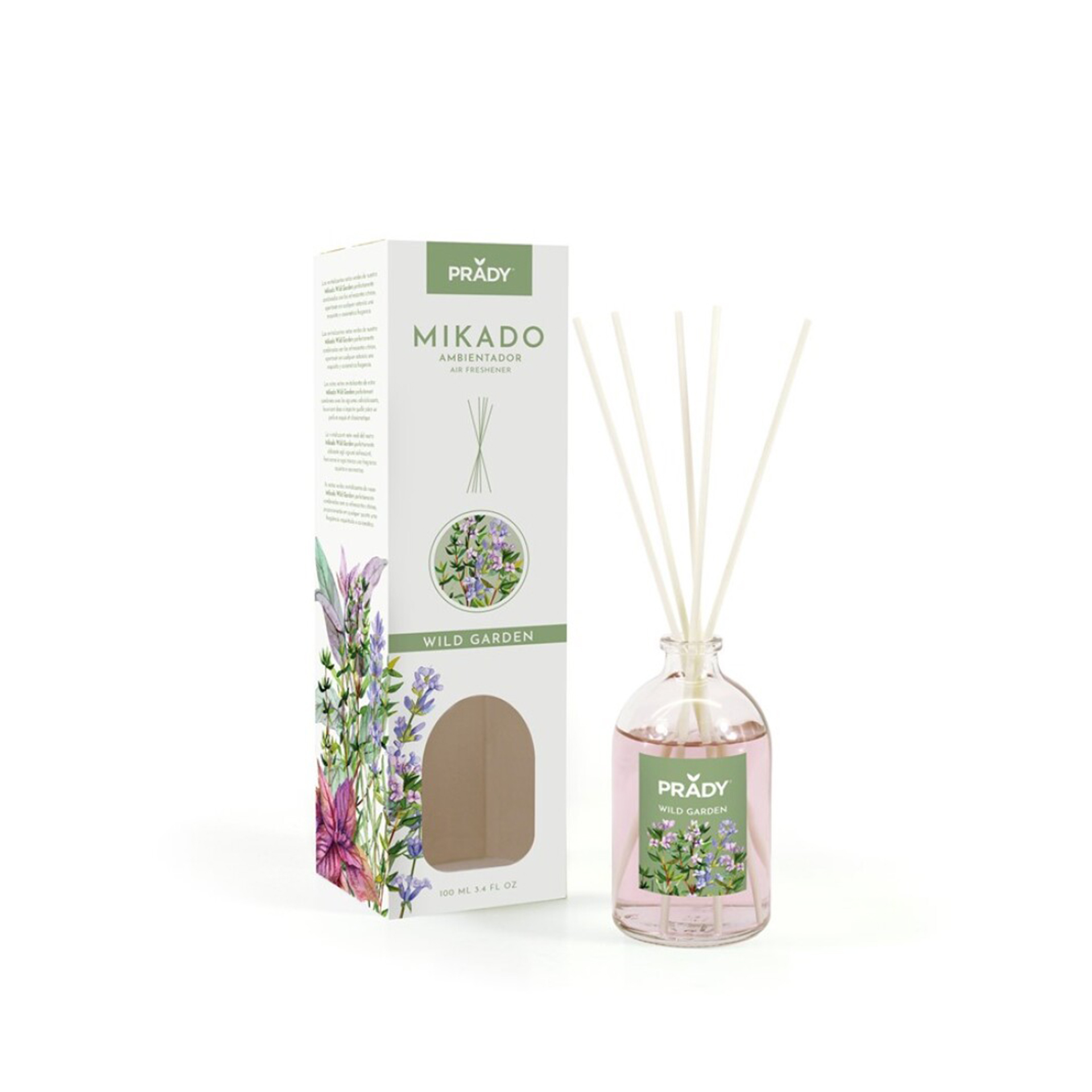 PRADY MIKADO AMBIENTADOR WILD GARDEN100ML