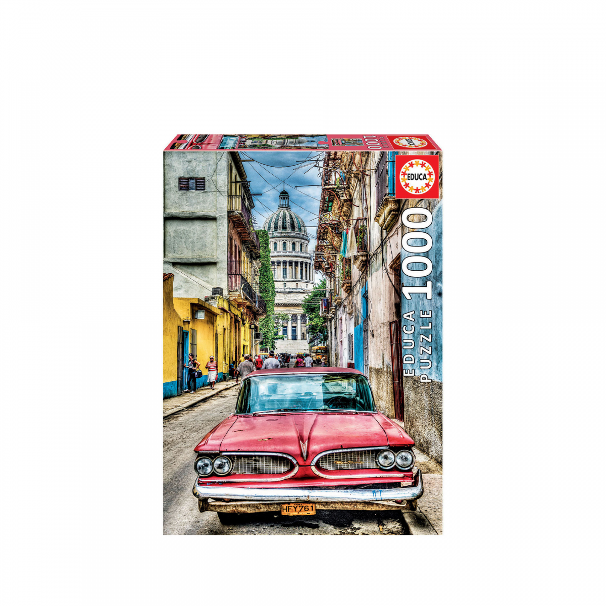 Puzzle Educa 1000 Peças Carro Antigo Havana 64020108350013 Unc